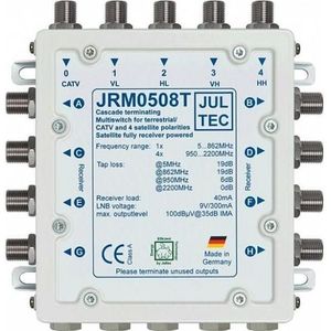 Jultec JRM0508T Multischakelaar 5/8 (Multischakelaar), Satelliet accessoires