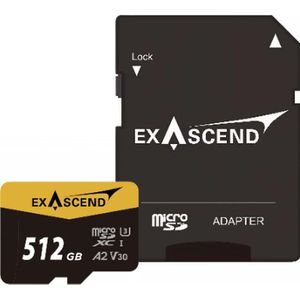Exascend - Catalyst UHS-I SD-kaart - 512 GB - V30 - Geheugenkaart
