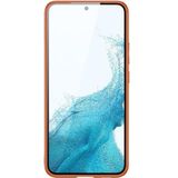 Dux Ducis Yolo elegante hoes van ecologisch leer voor Samsung Galaxy S22 + (S22 Plus) oranje (Samsung Galaxy S22+), Smartphonehoes, Oranje