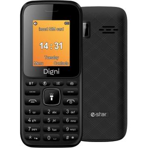 Estar - Digni Mini - Mobiele Telefoon - Zwart - 32 MB - 1.77 inch