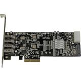 StarTech - PEXUSB3S42V - 4-poorts PCI Express Kaart - USB 3.0 - UASP