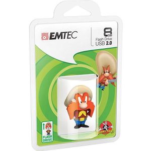 Emtec USB2.0 L106 8GB LT Yosemite (8 GB, USB-A), USB-stick, Veelkleurig