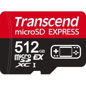 Transcend - USD710S - Geheugenkaart - 512 GB - microSD Express - U3 - UHS-I