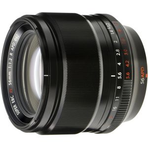Fujifilm Fujinon XF 56mm f/1.2 R APD (Fujifilm X), Objectief, Zwart