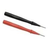 Fluke TP2-1 Veiligheids-testpuntenset - Zwart, Rood - Steekaansluiting 4 mm - CAT II 1000 V