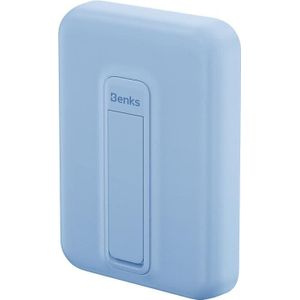 Benks MP09 MagSafe Draadloze Powerbank (6000 mAh, 20 W), Powerbank, Blauw