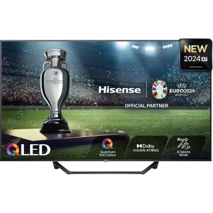 Hisense 43A7NQ (43", QLED, UHD, 2024), TV, Zwart