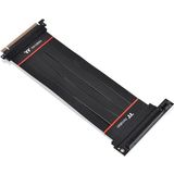Thermaltake TT PCIe Extender 90° 4.0 16X 20cm bk AC-060-CO1OTN-C2, Modding verlichting