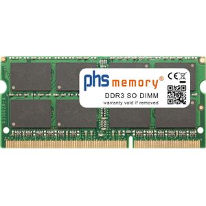 PHS-memory 4GB RAM-geheugen voor Toshiba Satellite U500 PSU8CA DDR3 SO DIMM 1066MHz (Toshiba Satellite U500 PSU8CA, 1 x 4GB), RAM Modelspecifiek