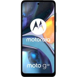 Motorola moto g22 (64 GB, Kosmisch zwart, 6.50"", Dubbele SIM, 50 Mpx, 4G), Smartphone, Zwart