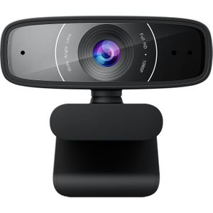 ASUS C3 Internet Camera (90YH0340-B2UA00) (2 Mpx), Webcam, Zwart