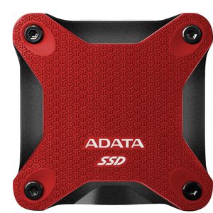 Adata - SD620 - Externe SSD - Rood - 2TB - Gegevensoverdracht tot 520 MB/s