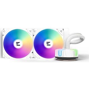 Zalman Reserator5 Z24 ARGB WHITE Processor Alles-in-één vloeistofkoeler 12 cm Wit
