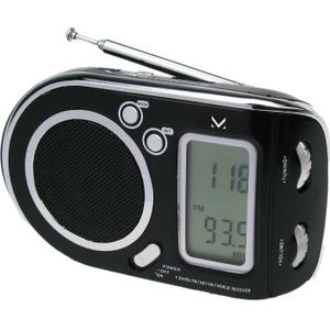 Majestic RT 21M Radiolina (AM, FM), Radio, Zwart