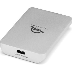 OWC - Envoy Pro Electron - Externe SSD - Zilver - 480GB - USB-C 10Gb/s