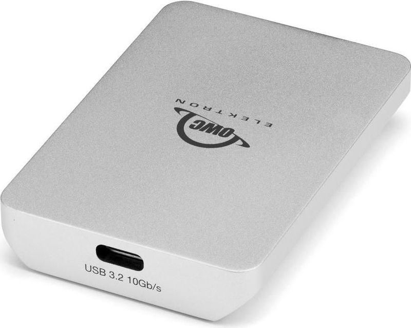 OWC - Envoy Pro Electron - Externe SSD - Zilver - 480GB - USB-C 10Gb/s
