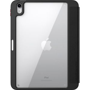 Nillkin Bevel Leather Case voor iPad 10.9&#39;2022 (10 gen.) smart cover met flip stand (iPad 2022 (10e generatie)), Tablethoes, Zwart
