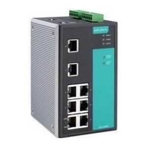 Moxa EDS-508A - Beheerde Ethernet-switch met 8 10100BaseT(X)-poorten, bedrijfstemperatuur 0 tot 60 °C (8 ports), Netwerkschakelaar
