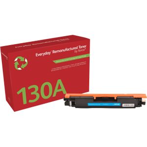 Everyday Remanufactured Everyday™ Cyaan Remanufactured Toner van Xerox compatible met HP 130A (CF351A), Standaard capaciteit