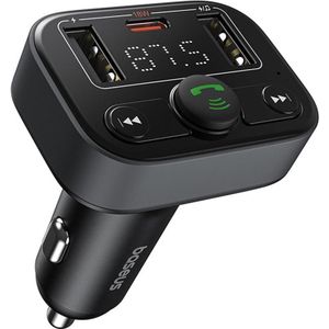 Baseus S-09 Lite Series, Auto-adapter, Zwart