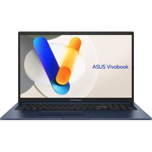 ASUS P1704VA-AU908X (17.30", 512 GB, 16 GB, Duitsland), Notebook, Zwart