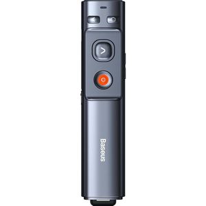 Baseus, Presentatoren, Orange Dot Draadloze Presenter (Groene Laser) (Opladen) Grijs