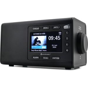 Soundmaster DAB900SW (DAB+, FM, Bluetooth), Radio, Zwart