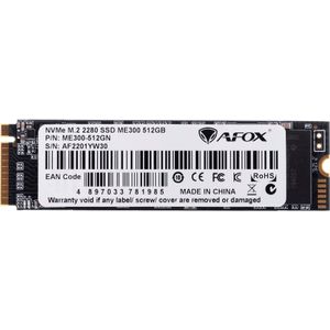 AFOX SSD M.2 PCI-EX4 512GB INTEL TLC 1 7 GB/S NVME (512 GB, M.2 2280), SSD