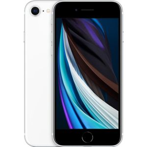 Apple iPhone SE (2e generatie) (256 GB, Wit, 4.70"", SIM + eSIM, 12 Mpx, 4G), Smartphone, Wit