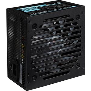 AeroCool power supply VX Plus 700 700W Black RGB Lighting (700 W), PC-voedingseenheid, Zwart