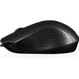 Modecom Optische Muis Zwart M4.1 OEM (zonder logo) (Bedraad), Muis, Zwart