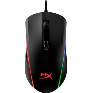 HyperX Pulsefire Surge bedrade gamingmuis, 16000 DPI, RGB-verlichting, zwart (Bedraad), Muis, Zwart