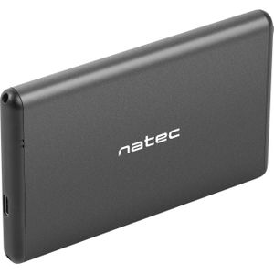 Natec - RHINO-C - Hard Drive Hoes - Zwart - 2,5 inch - 6 Gbit/s