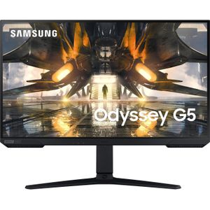 Samsung Odyssey G5A (2560 x 1440 pixels, 27"), Monitor, Zwart