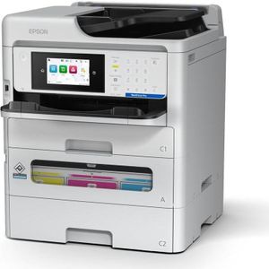 Epson WorkForce Pro EM-C800RDWF (Inktreservoir, Kleur), Printer, Wit, Zwart
