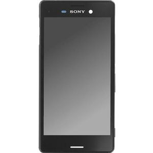 Sony Xperia M4 Aqua E2303 LCD zwart (Scherm, Xperia M4 Aqua), Onderdelen voor mobiele apparaten, Zwart