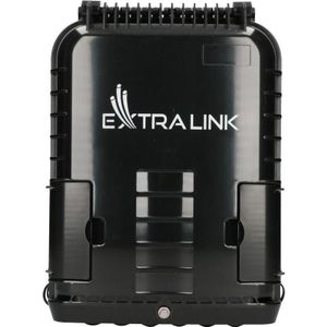 Extralink Jennifer 16 Aderige Glasvezel Aansluitdoos Zwart Met Connector, Netwerk accessoires