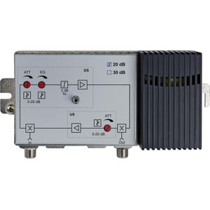 Polytron 1GHz huisaansluiting HG 30115 versterker 20dB/30dB 115dBmV 145248 (Versterker), Stereoversterker