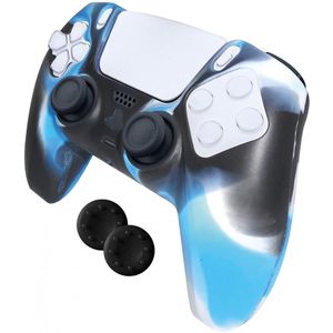 Ardistel Blackfire Gamer Kit Hoes + 2 ThumbGrips voor PS5™ Controller (Playstation Classic), Accessoires voor spelcomputers