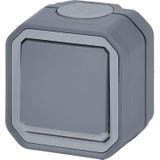 Plexo - Opbouwschakelaar - Wit - Kunststof - IP55 - IK07