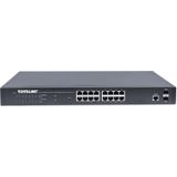 Intellinet 561341 netwerk-switch Managed L2+ Gigabit Ethernet (10/100/1000) Power over Ethernet (PoE) 1U Zwart