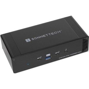 Sonnet Echo Solid State Drive Array (Thunderbolt), Docking station + USB-hub, Zwart