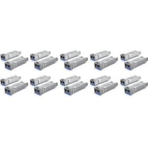 Ubiquiti Schakelaar Acc UFiber UACC-OM-SM-10G-D-20, Zendontvangers, Zilver