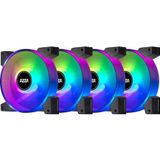 Azza - Hurricane II RGB - 120mm Case Fans - Inclusief Afstandsbediening
