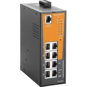 Weidmüller - IE-SW-AL08M-8GTPOE - Netwerkschakelaar - Power over Ethernet - 1 Gigabit per seconde