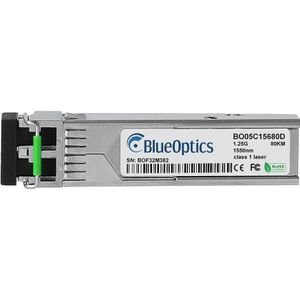 BlueOptics HPE X125 JD063B Compatibel SFP BO05C15680D, Zendontvangers, Zilver