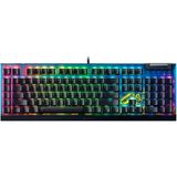 Razer - BlackWidow V4 X - Mechanisch Gaming-Toetsenbord - Veelkleurig - Fortnite Edition - Bedraad