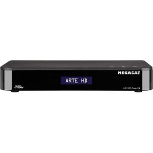 Megasat - HD 935 Twin V4 - TV-ontvanger - Zwart - DVB-S2, DVB-S