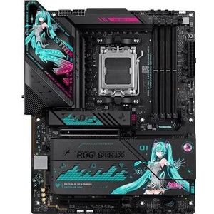 ASUS ROG STRIX X870E-H GAMING MIKU WIFI7 (ATX, X870E, AM5, DDR5) - Hatsune Miku Edition (AM5, AMD X870E, ATX), Moederbord