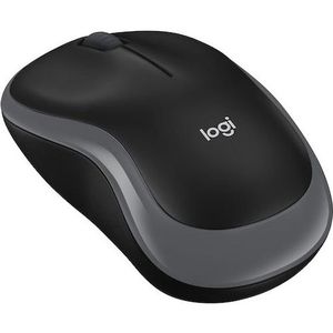 Logitech - M185 - Draadloze Muismodel - Ambidextrous - Zwart - RF